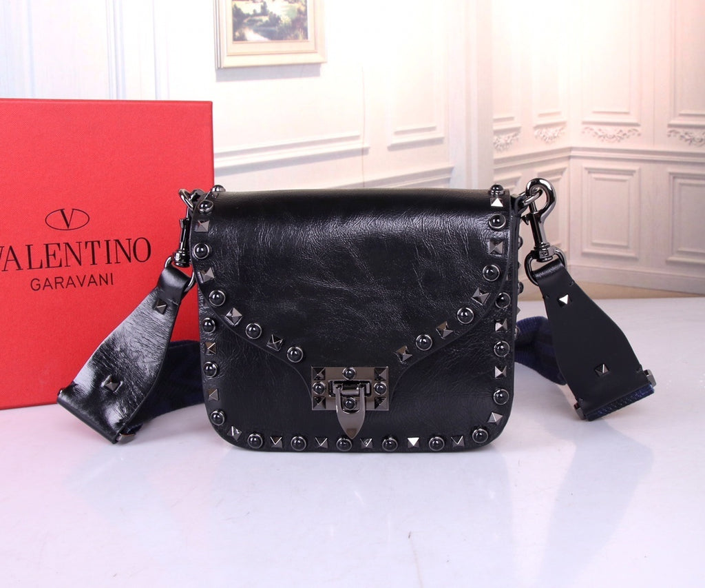 VALENTINO Calfskin Crossbody Bag