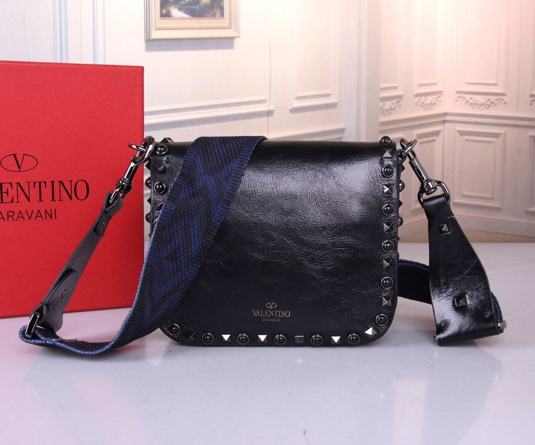 VALENTINO Calfskin Crossbody Bag