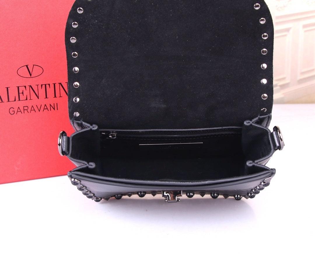 VALENTINO Calfskin Crossbody Bag