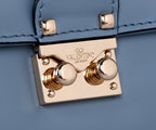 VALENTINO Classic Calfskin Chain Shoulder Bag