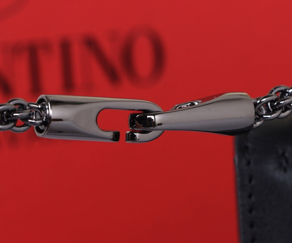VALENTINO Classic Calfskin Chain Shoulder Bag