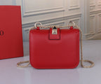 VALENTINO Classic Calfskin Chain Shoulder Bag