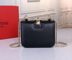 VALENTINO Classic Calfskin Chain Shoulder Bag