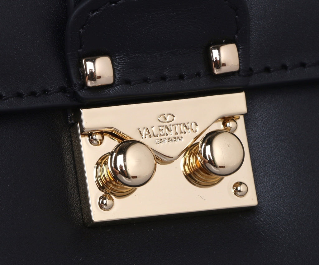 VALENTINO Classic Calfskin Chain Shoulder Bag