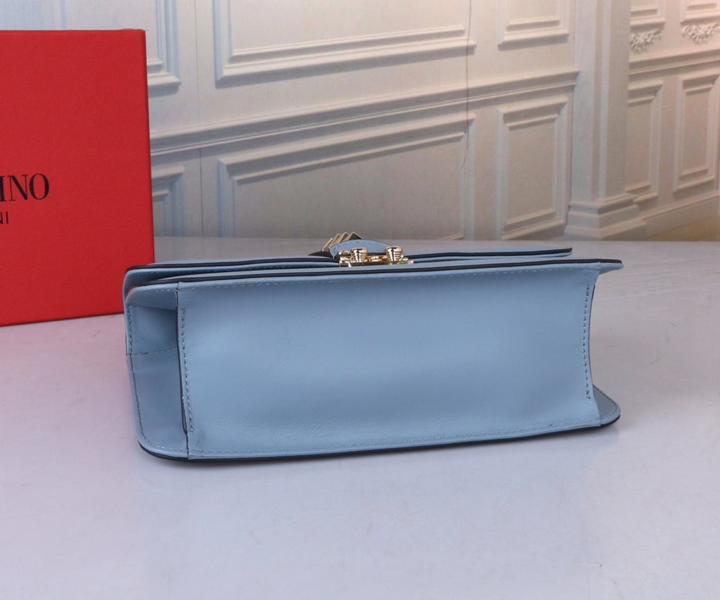 VALENTINO Classic Calfskin Chain Shoulder Bag