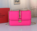 VALENTINO Classic Calfskin Chain Shoulder Bag