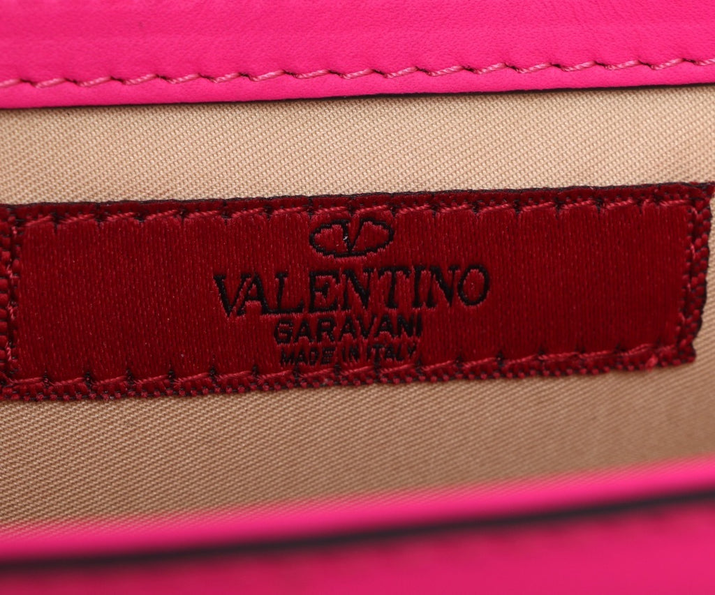 VALENTINO Classic Calfskin Chain Shoulder Bag