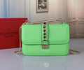 VALENTINO Classic Calfskin Chain Shoulder Bag