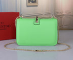 VALENTINO Classic Calfskin Chain Shoulder Bag