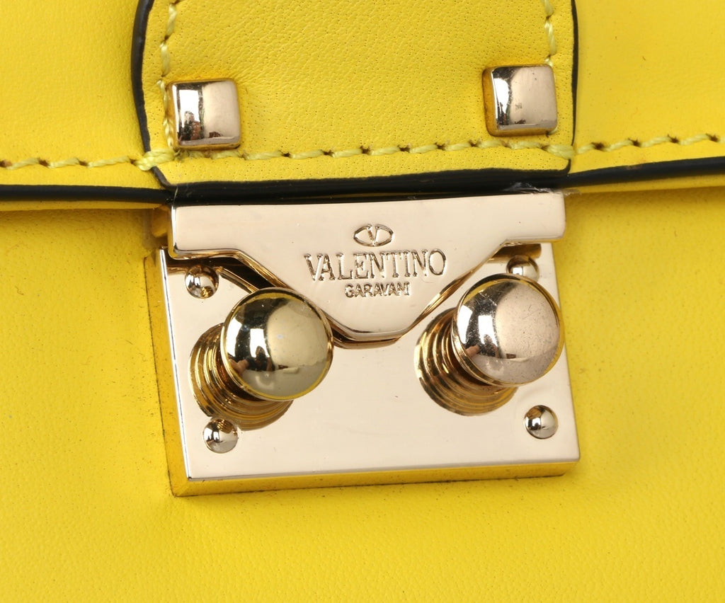 VALENTINO Classic Calfskin Chain Shoulder Bag