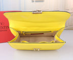VALENTINO Classic Calfskin Chain Shoulder Bag