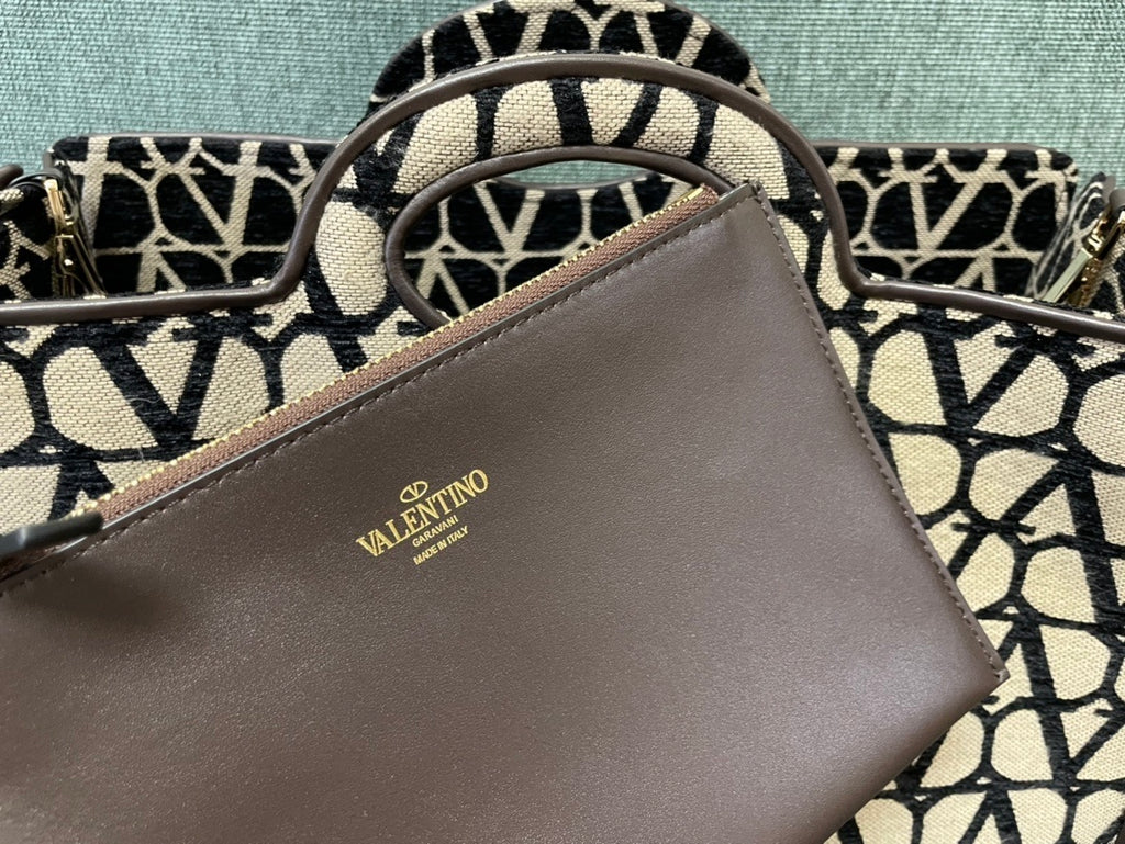 VALENTINO Calfskin Tote Bag