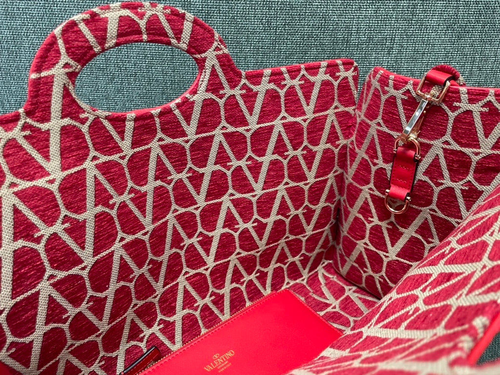 VALENTINO Calfskin Tote Bag