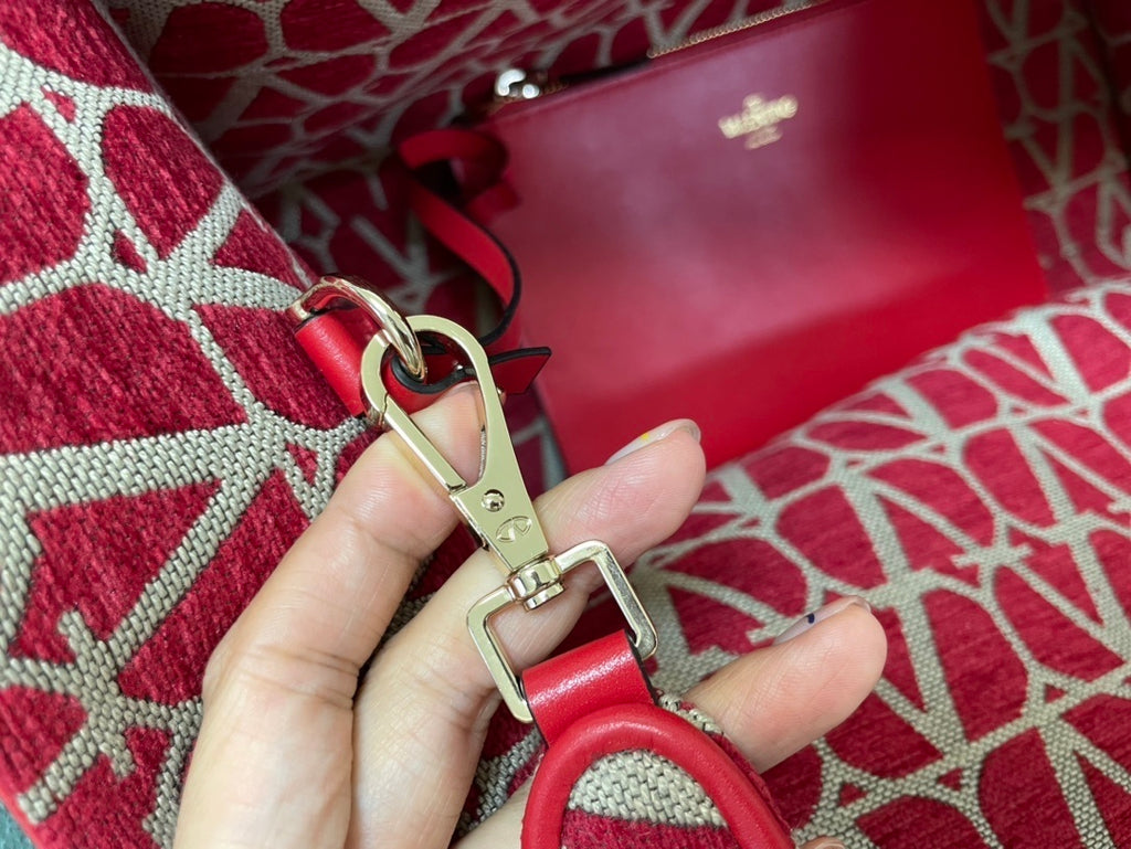 VALENTINO Calfskin Tote Bag