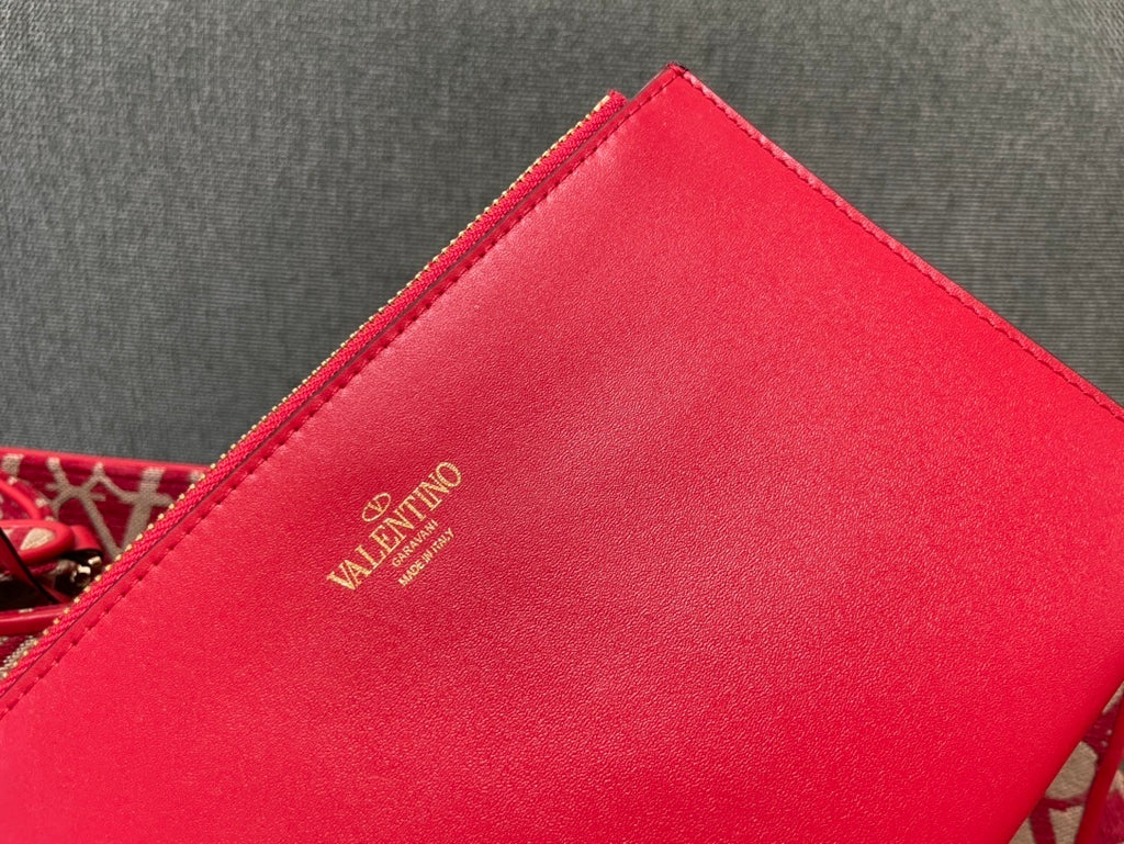 VALENTINO Calfskin Tote Bag