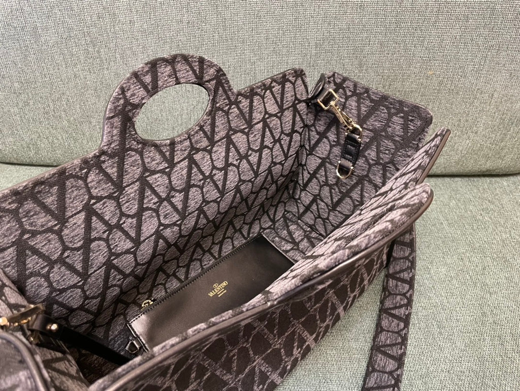 VALENTINO Calfskin Tote Bag