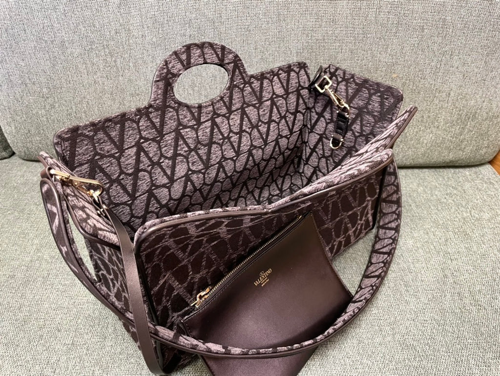 VALENTINO Calfskin Tote Bag