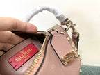 VALENTINO Garavani Rockstud Calfskin Top Handle Crossbody Bag