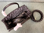 VALENTINO Garavani Embroidered Lambskin Tote Bag