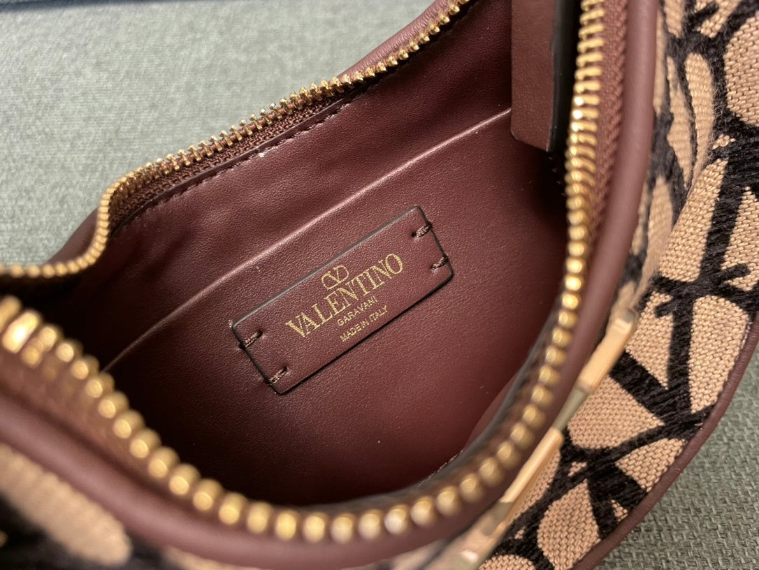 VALENTINO Fabric Hobo Bag