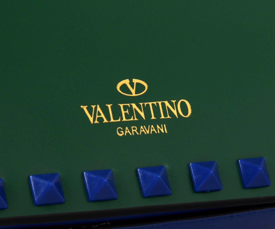 VALENTINO Accordion Calfskin Shoulder Bag