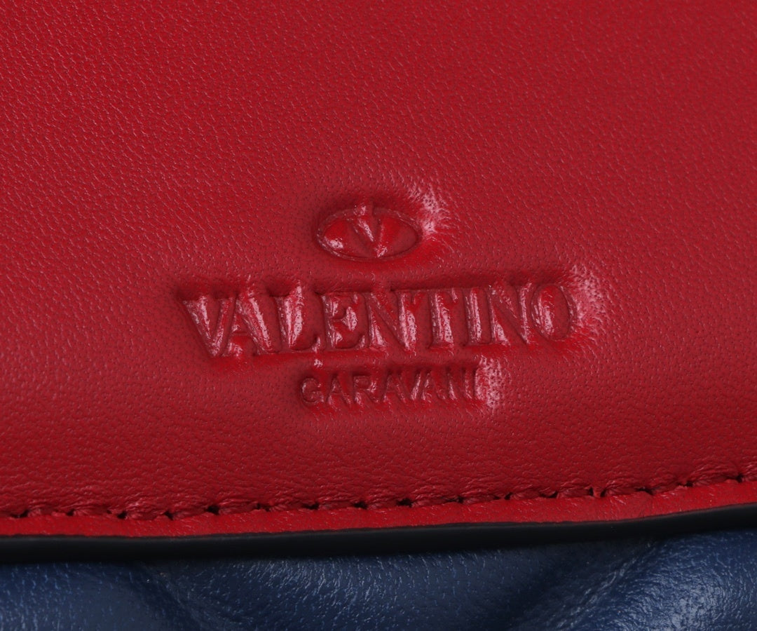 VALENTINO Garavani Candystud Nappa Lambskin Top Handle Bag