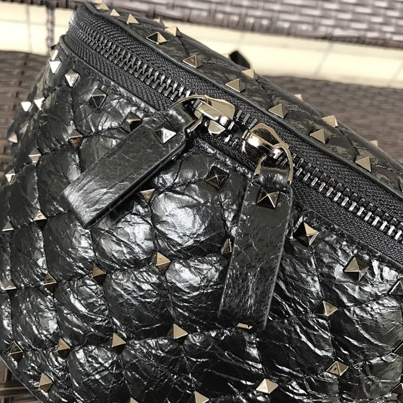 VALENTINO Garavani Free Rockstud Spike Lambskin Belt Bag