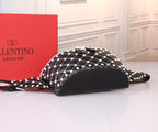 VALENTINO Garavani Free Rockstud Spike Lambskin Belt Bag