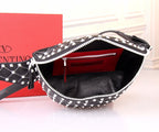 VALENTINO Garavani Free Rockstud Spike Lambskin Belt Bag
