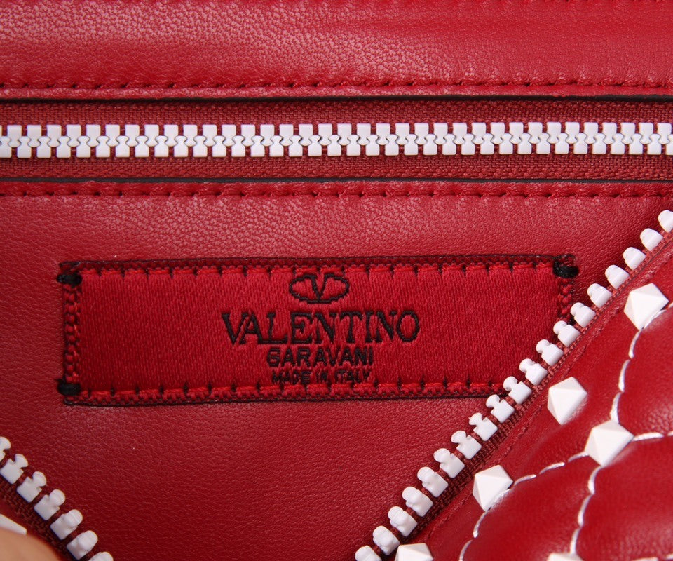 VALENTINO Garavani Free Rockstud Spike Lambskin Belt Bag