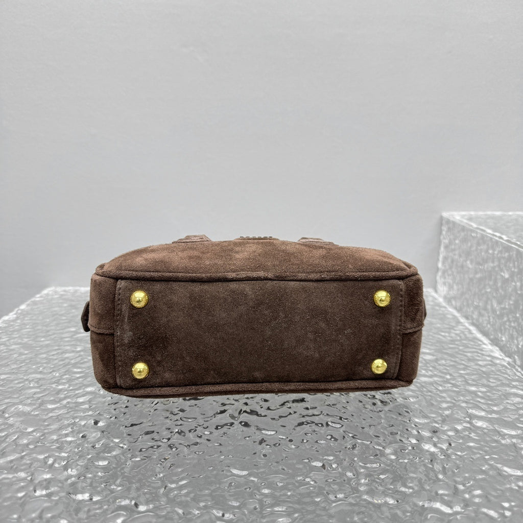 MIU MIU Suede Underarm Tote Bag