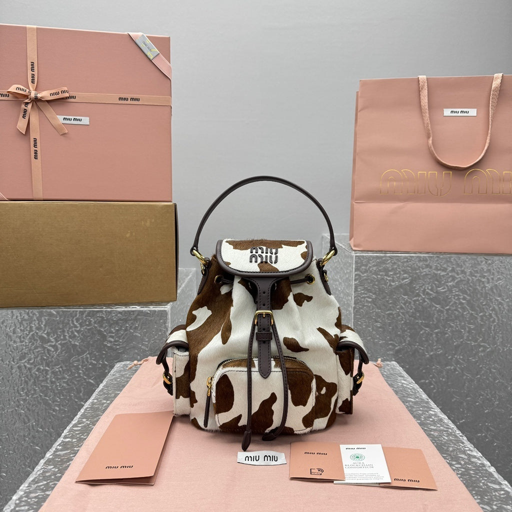 MIU MIU Leather Backpack