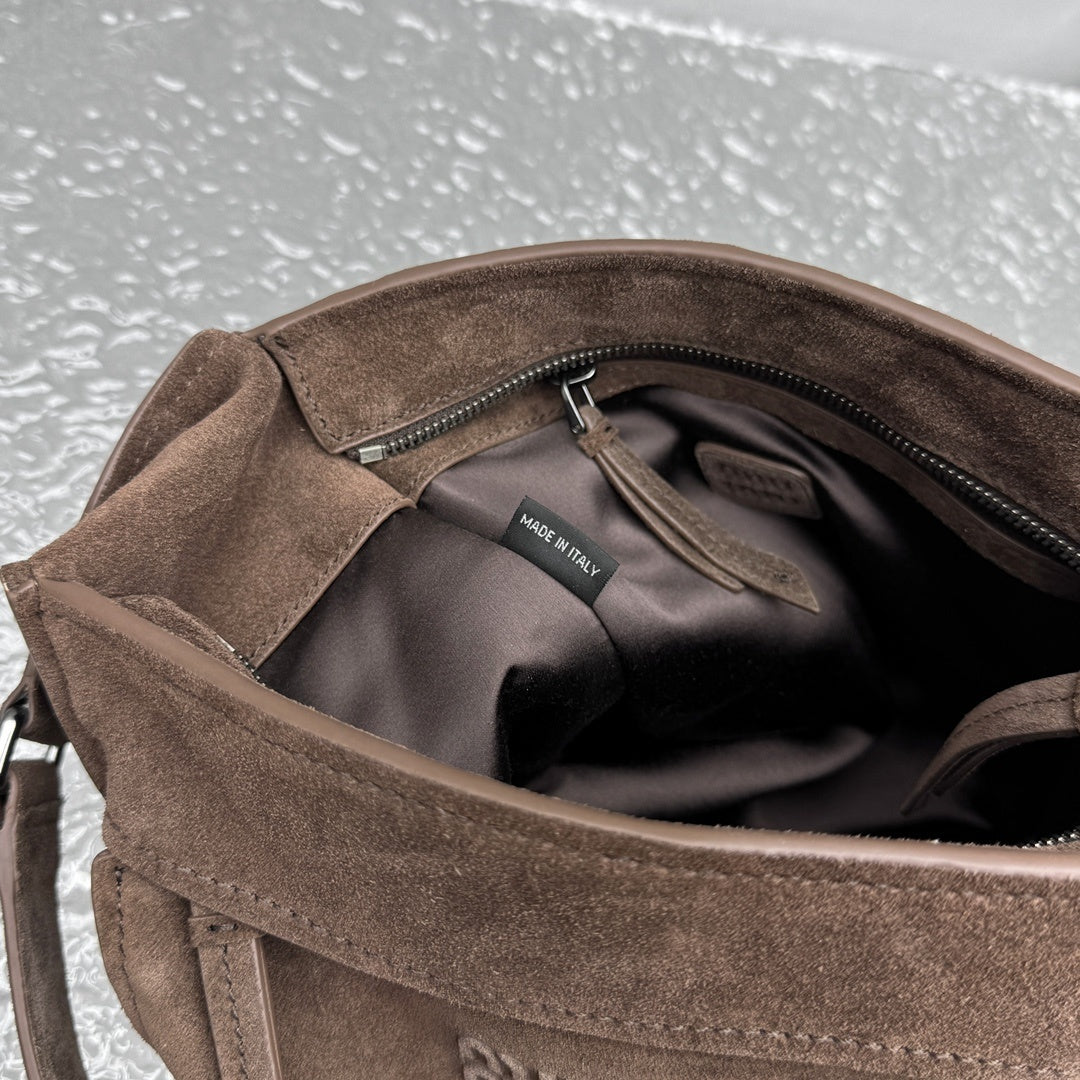 MIU MIU Suede Messenger Bag