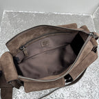 MIU MIU Suede Messenger Bag