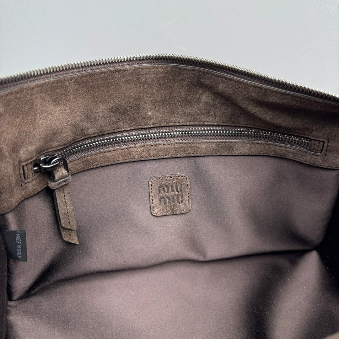 MIU MIU Suede Messenger Bag