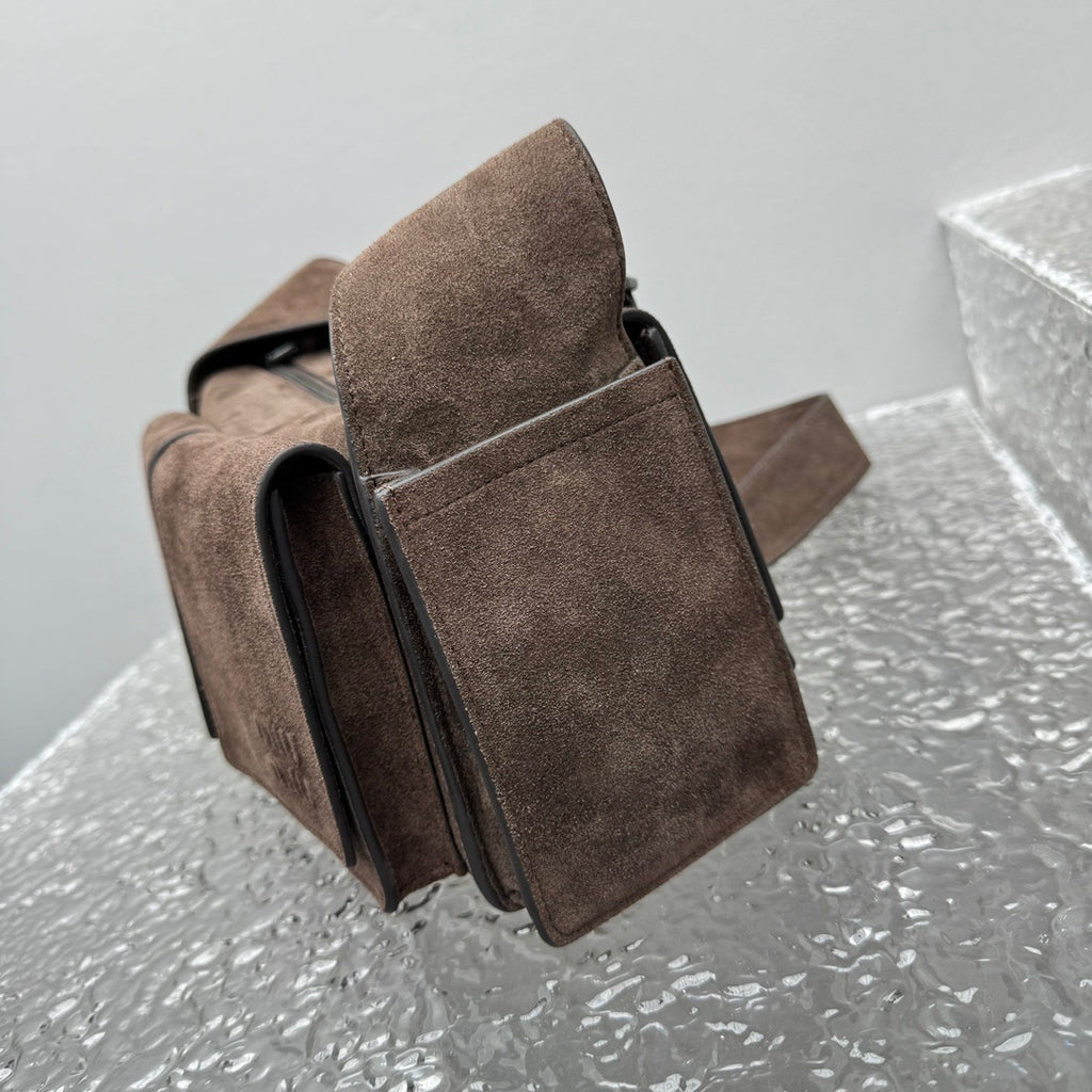 MIU MIU Suede Messenger Bag