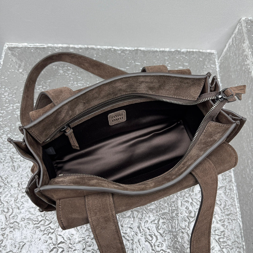 MIU MIU Suede Messenger Bag