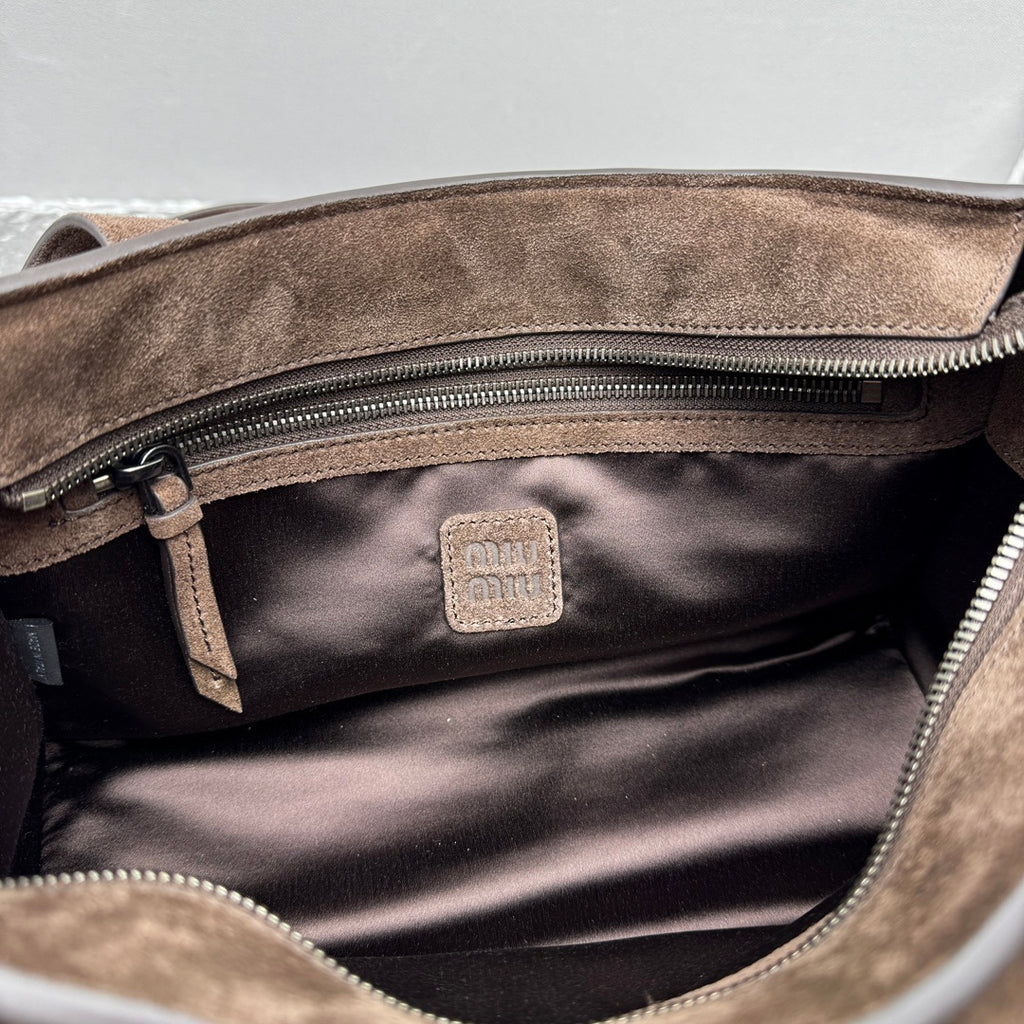 MIU MIU Suede Messenger Bag