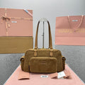 MIU MIU Leather Biker Bag