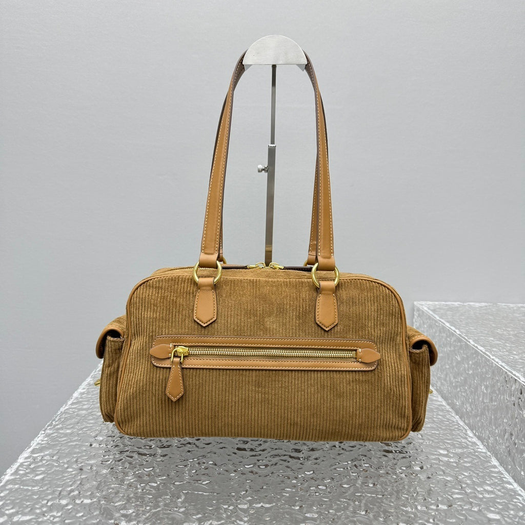 MIU MIU Leather Biker Bag