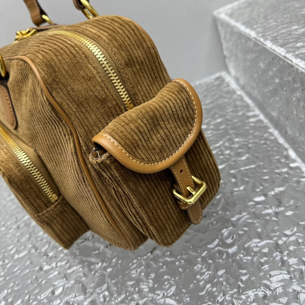 MIU MIU Leather Biker Bag