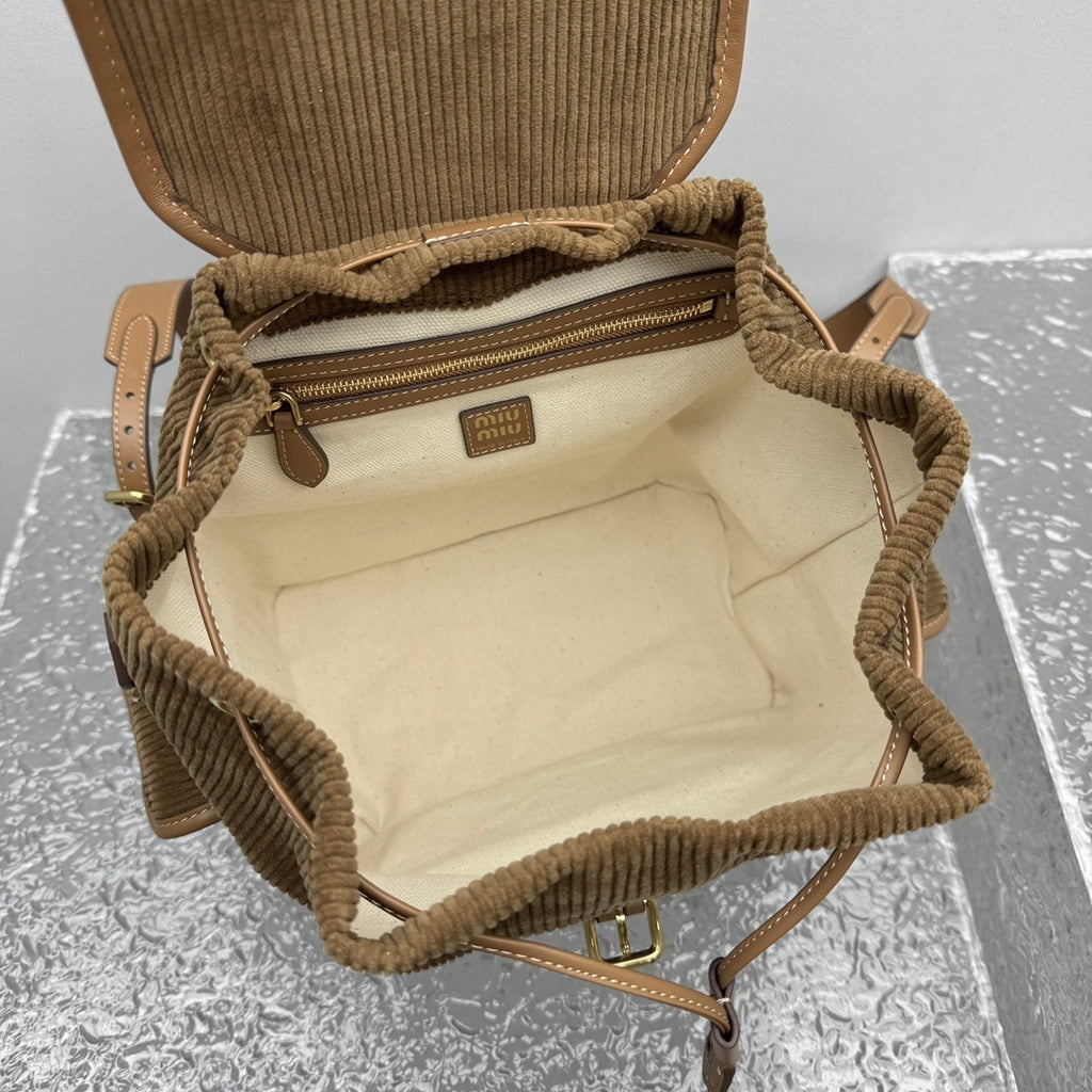MIU MIU Corduroy Backpack