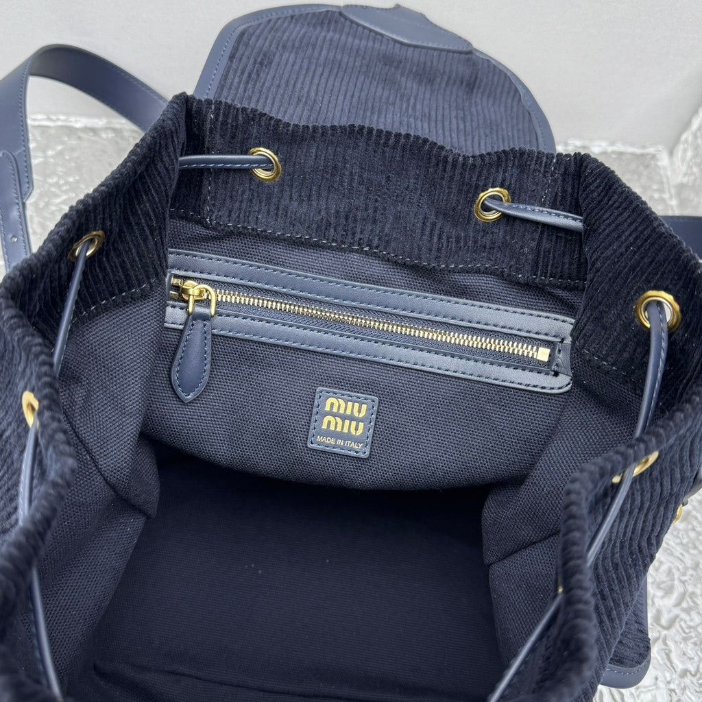MIU MIU Corduroy Backpack