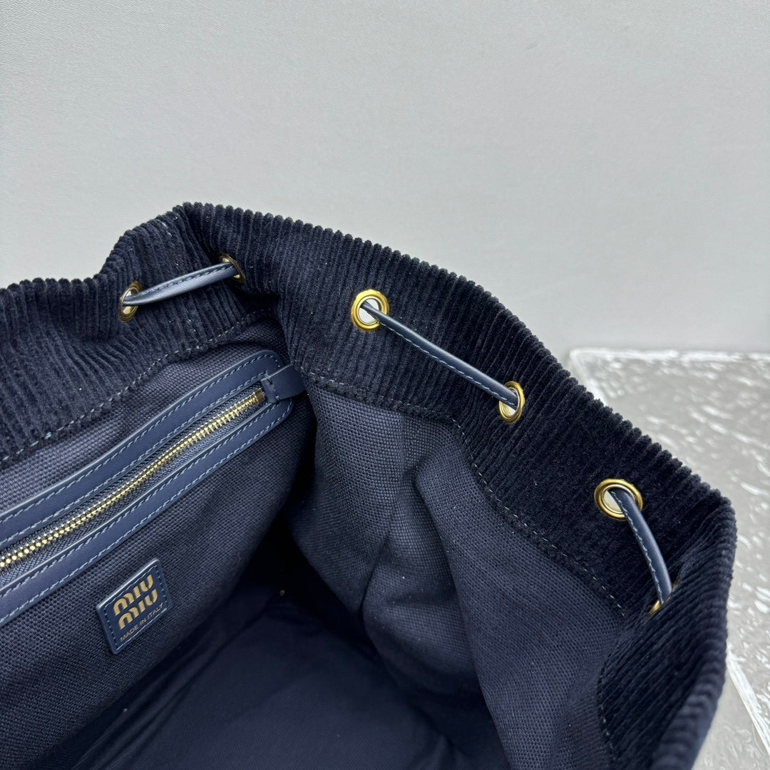 MIU MIU Corduroy Backpack