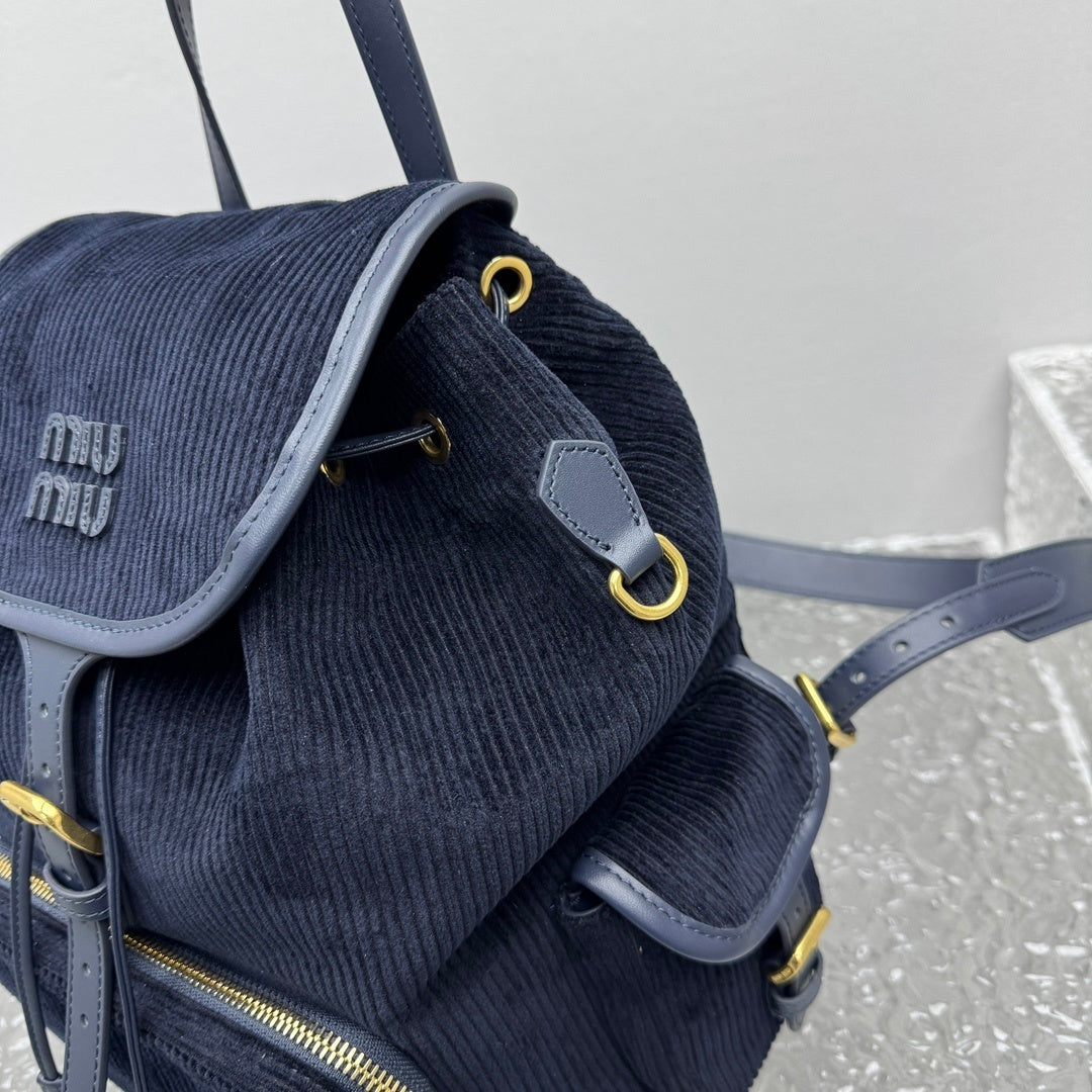 MIU MIU Corduroy Backpack