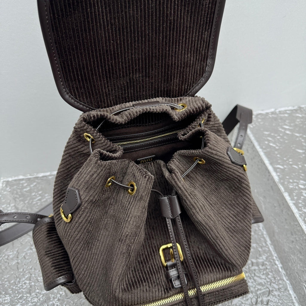 MIU MIU Corduroy Backpack