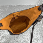MIU MIU Grained Leather Hobo Bag
