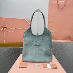 MIU MIU Suede Hobo Bag