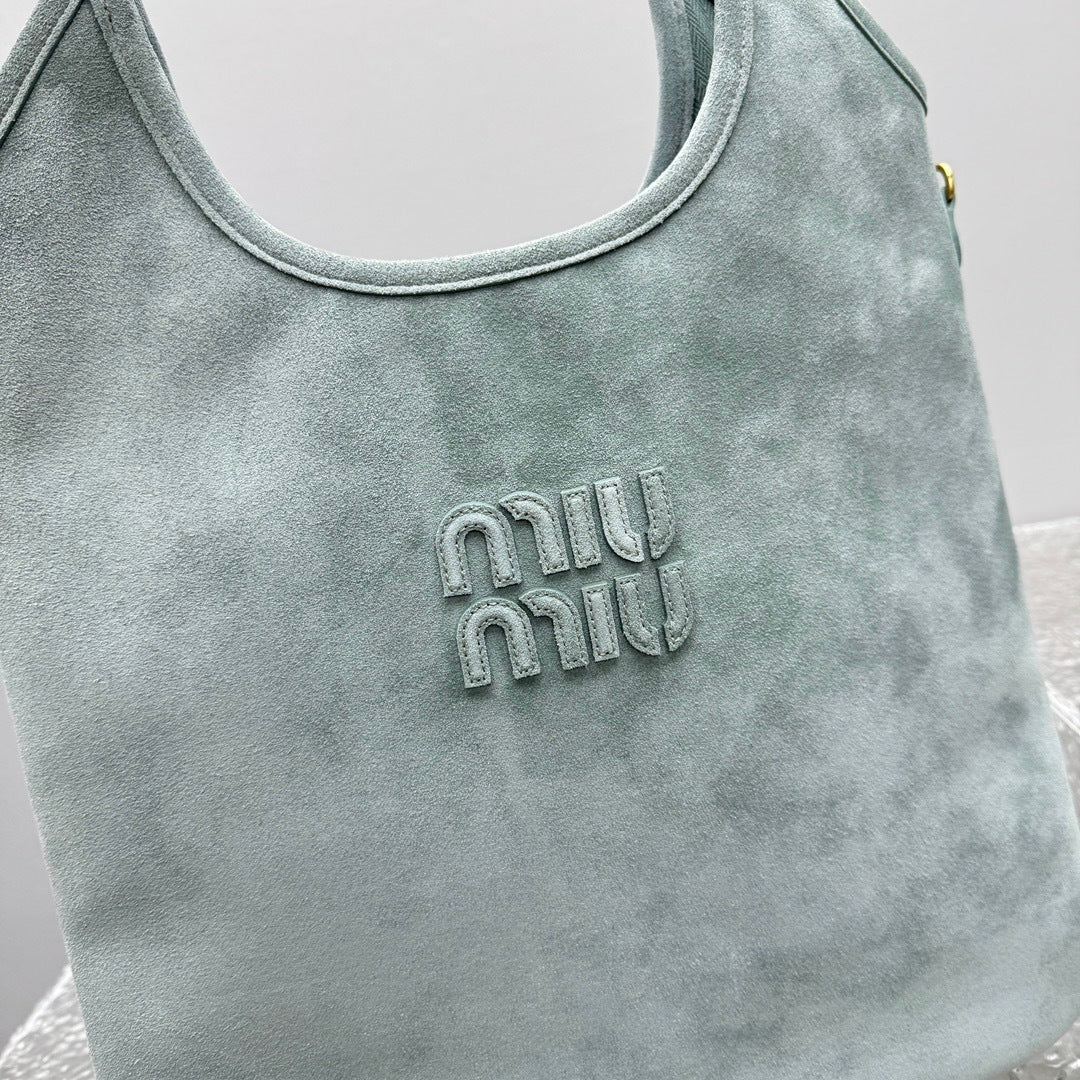 MIU MIU Suede Hobo Bag