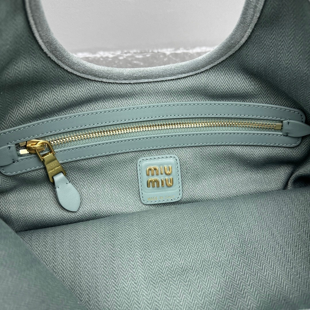 MIU MIU Suede Hobo Bag